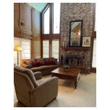 Bassett sofa, Lane recliner