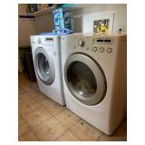 LG front load washer & dryer