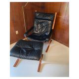 Westnofa Siesta Norway Lounge Chair and Ottoman designed by Ingmar Relling