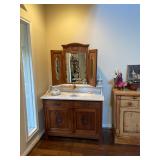 marble top dresser