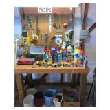 Tools and cleaning supplies 