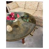 Large Brass Coffee table