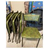 Vtg folding chairs