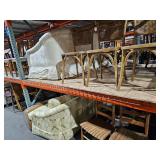 sofas, rattan chairs