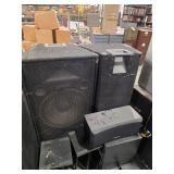 speakers and vintage stereos