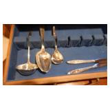 55 Pcs. of Gorham Chapel Rose Sterling, manufactured between 1963 & 1991.
