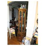 Octagon display case