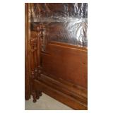 Antique headboards, footboards and rails