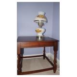 Nightstand and Lamp
