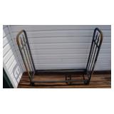 Wood pile rack