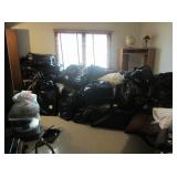 X-mas can not be unpacked until they move, can not be displayed till Wed. the day before the sale