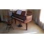 Cable Baby Grand Piano & Claw Foot Stool