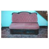 Carved Victorian Bench