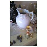 Antique Pitcher & Roseville