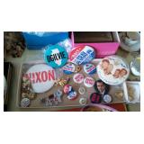 Vintage Political Pins