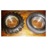 Firestone advertising ashtrays