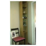 Tall display shelf & chair