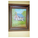 Small original framed art
