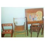 Mission style antique child