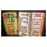 License plates/tags including rare Bicentenniel