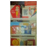 Vintage menu collection
