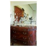 French flame mahogany dresser/buffet