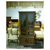 Cuttings Co. Oak Bookshelf Cabinet