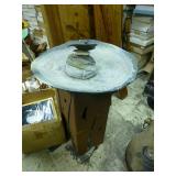 Signed Art Pottery Fountain
