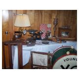 Estate Sale in Napa Country Antiques, Antique Furn. 1800's GranDaughter Clock, 22 Doulton Mugs, 