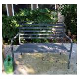 Nice Metal Patio Bench