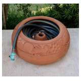 Terracotta Water Hose Pot