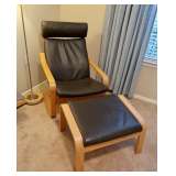 Nice Chair & Matching Ottoman