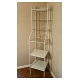 Nice White Metal Bakers Rack