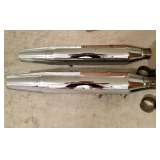 Harley Davidson Stock Pipies - Soft Tail Slip-ons