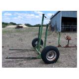 Hay Bale Mover Trailer w/Winch