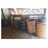 Many 55 Gallon Drums/Barrels