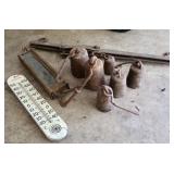 Antique Scale & Weights
