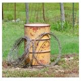 Several 55 Gallon Drums
