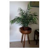 Beautiful Tripod Plant Stand - Artifical Plant
