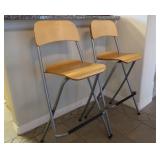 Folding Bar Stools - Ikea