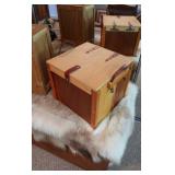 Handcrafted File Box w/Copper Hinges