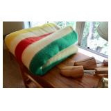 Pendleton Blanket & Cedar Shoe Forms