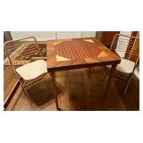 Vintage Card Table & Chairs