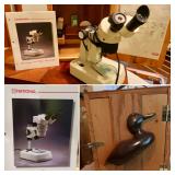Microscope & Handmade Box