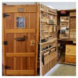 Pre Sale $950.00  74 x 36 x 33 Custom Handcrafted Tool Cabinet on Casters - PRE-SALE AVAILABLE