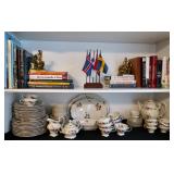 Brass Bookends & Books