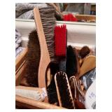 Vintage Shoe Shine Brushes