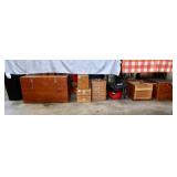 Handcrafted Wooden Storage Boxes