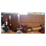Hatchets w/Leather Covers