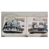 Thomas Kinkade Holiday Village Lighted Houses